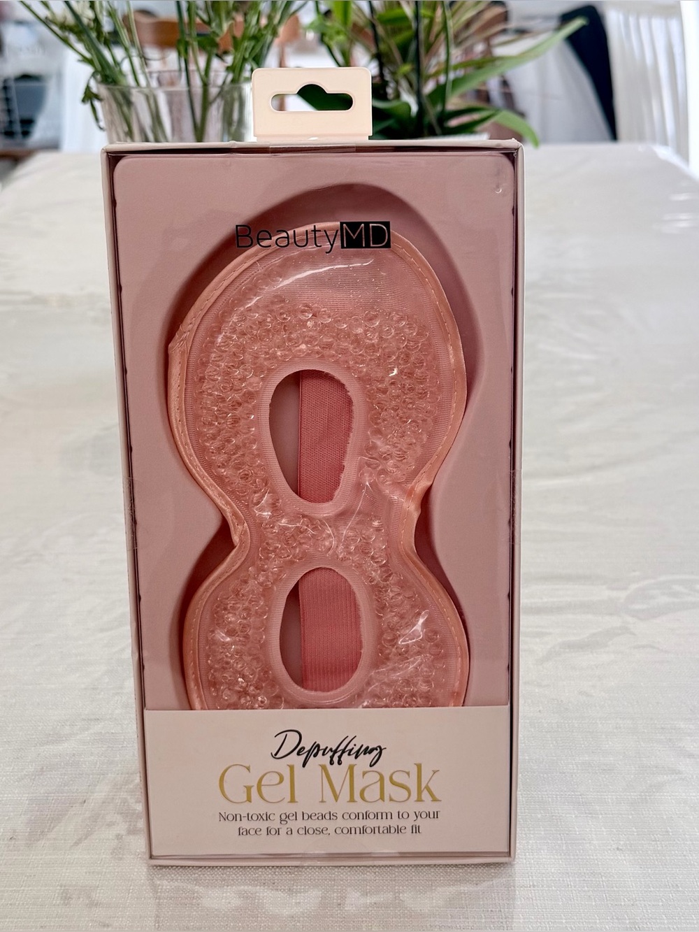 BeautyMD Pink Depuffing Gel Eye Mask-NWT